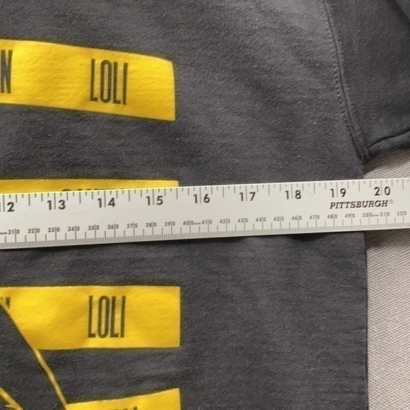 Men’s Black Foureyes Graphic Caution Loli Long Sleeve Sweatshirt Size Sm… - Picture 5 of 9